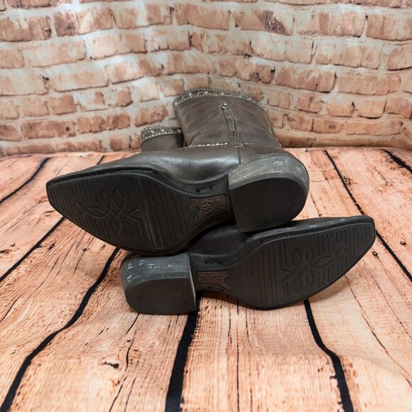 Women's Ariat SAHARA Black Western Boots Size 6.5 B - Picture 11 of 16